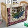 vintage style mandala dragonfly quilt blanket gift idea gqgma