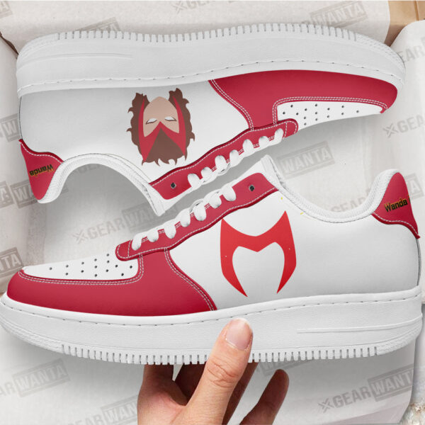 wanda maximoff super hero custom sneakers 8bktq