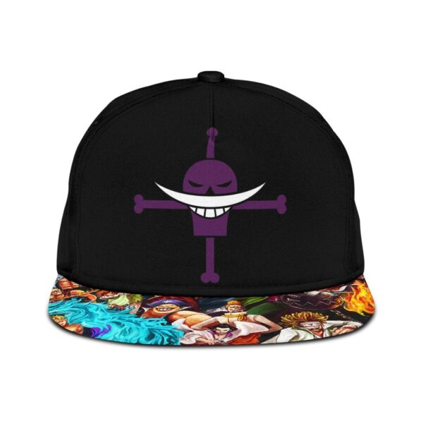 Whitebeard Pirates Snapback Hat One Piece Anime Fan Gift