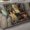 wild turkey quilt blanket whiskey inspired me funny gift f9dyr
