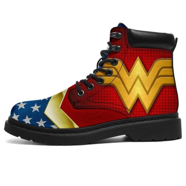 wonder woman all season boots casual shoes vegan leather custom boot shoes tb112 wtljt