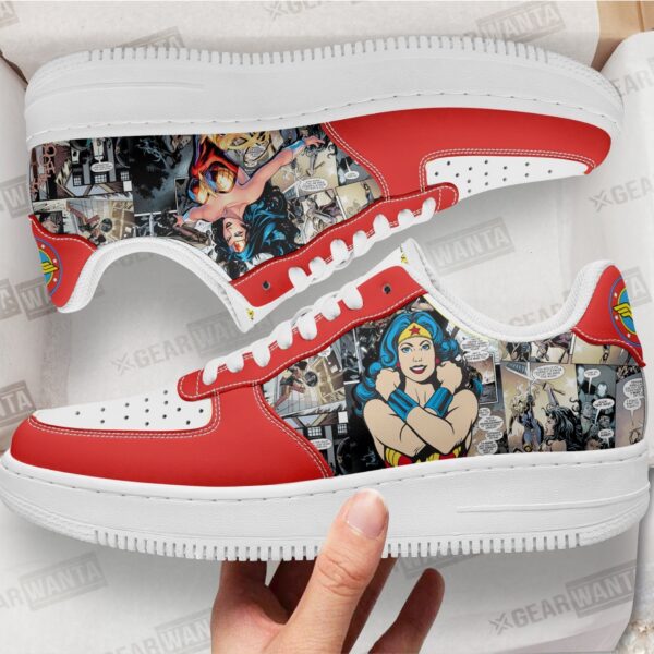 wonder woman sneakers custom superhero comic shoes iywmk