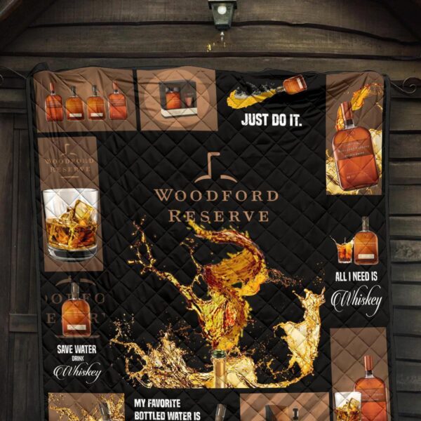 woodford reserve quilt blanket all i need is whisky gift idea bhszx