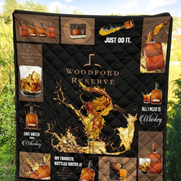 woodford reserve quilt blanket all i need is whisky gift idea ntu2h