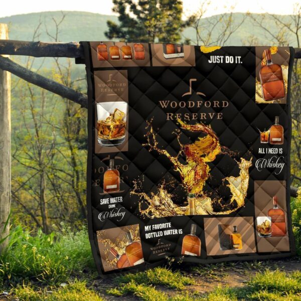 woodford reserve quilt blanket all i need is whisky gift idea wrebb