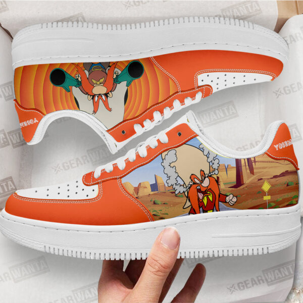 yosemite sam looney tunes custom sneakers mazwh