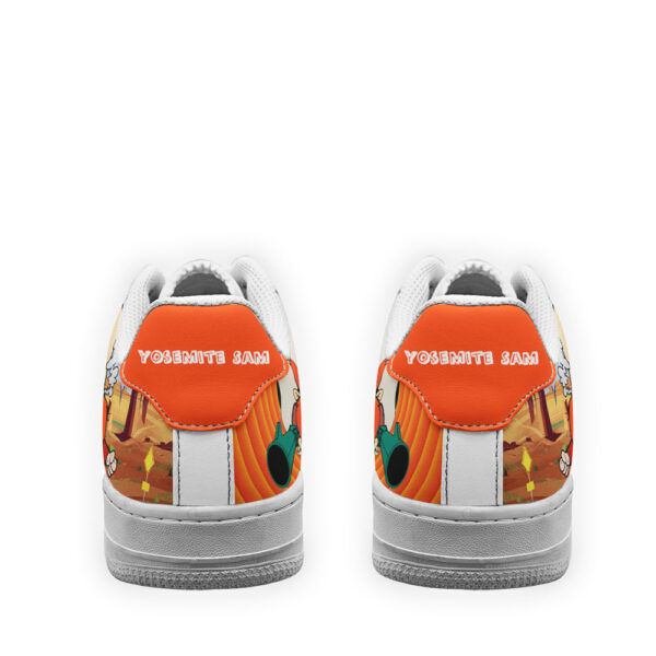 yosemite sam looney tunes custom sneakers wh3a2