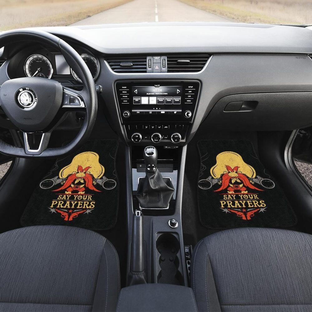 Yosemite Sam Looney Tunes with Guns Car Floor Mats