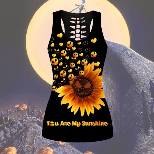 you are my sunshine jack skellington women tank top legging set outfit 3d all over print s 5xl full size ctljs67 fzkeg