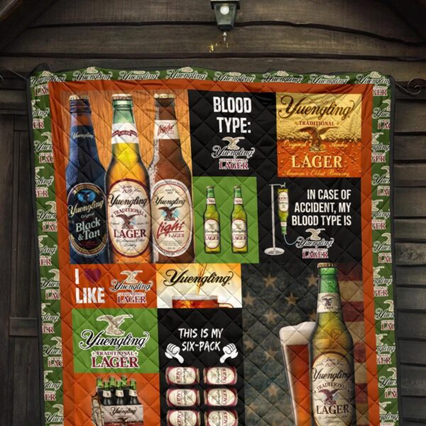 yuengling larger quilt blanket funny gift for beer lover ihi7z