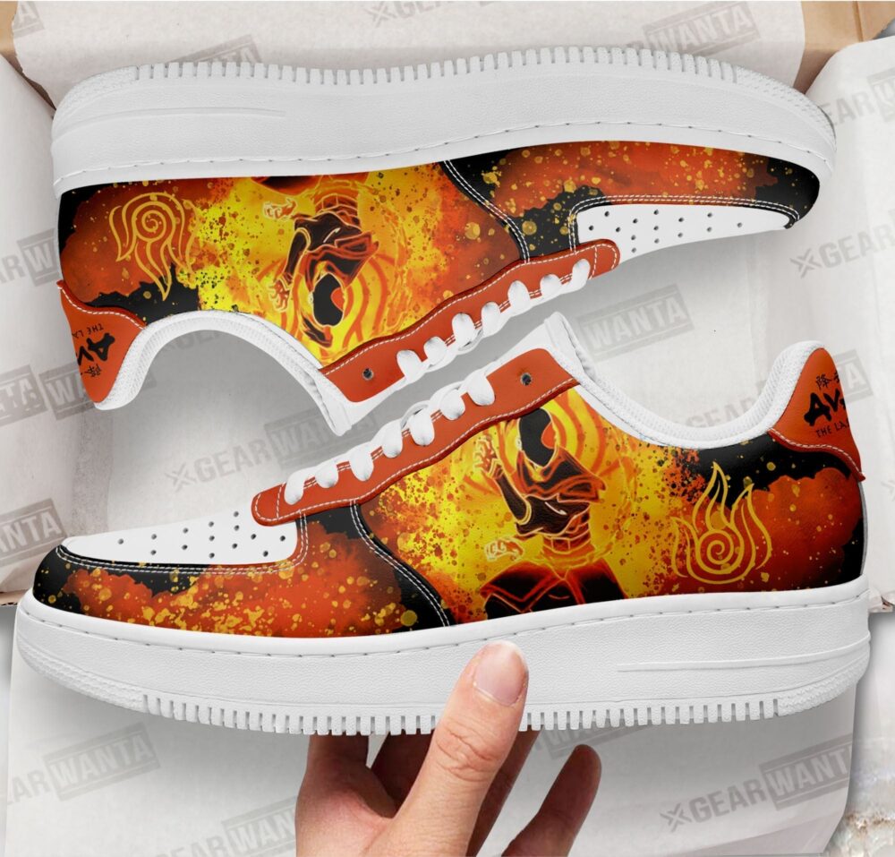 Zuko Fire Nation Sneakers Custom Avatar The Last Airbender Shoes