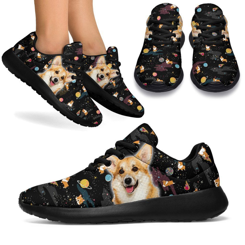 Corgi Sneakers Sporty Shoes For Corgi Dog Lover