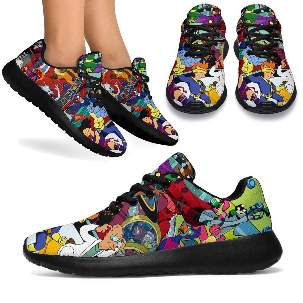 Futurama Sneakers Funny Shoes Custom Idea