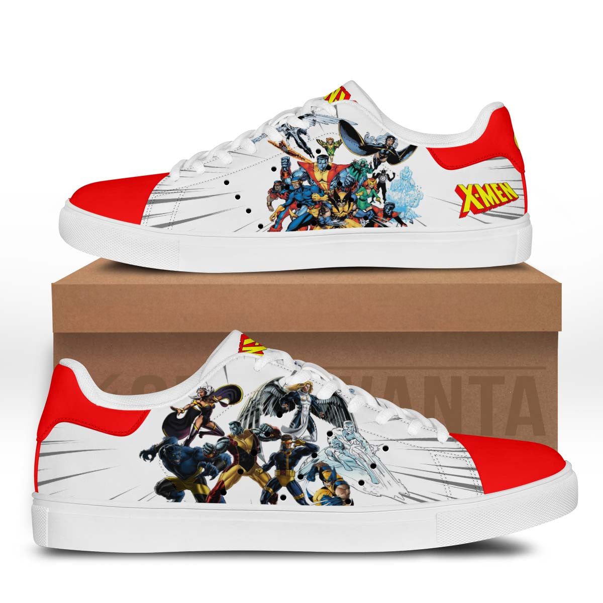 X-Men Stan Shoes Custom X-Men Stan Shoes Custom