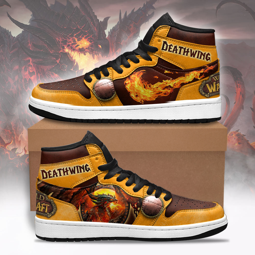 Deathwing World of Warcraft Shoes Custom For Fans Deathwing World of Warcraft Shoes Custom For Fans