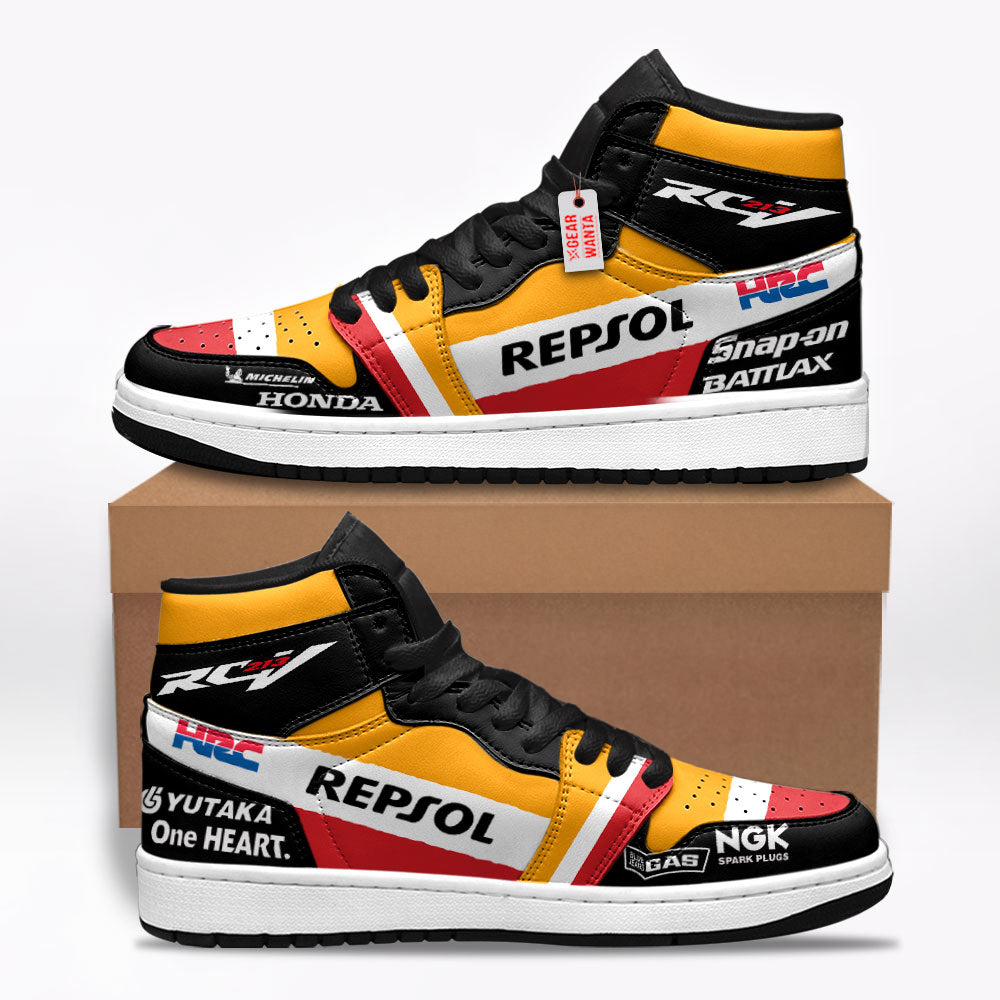 Honda RC213V Moto Custom Shoes Custom Sneakers For Fans