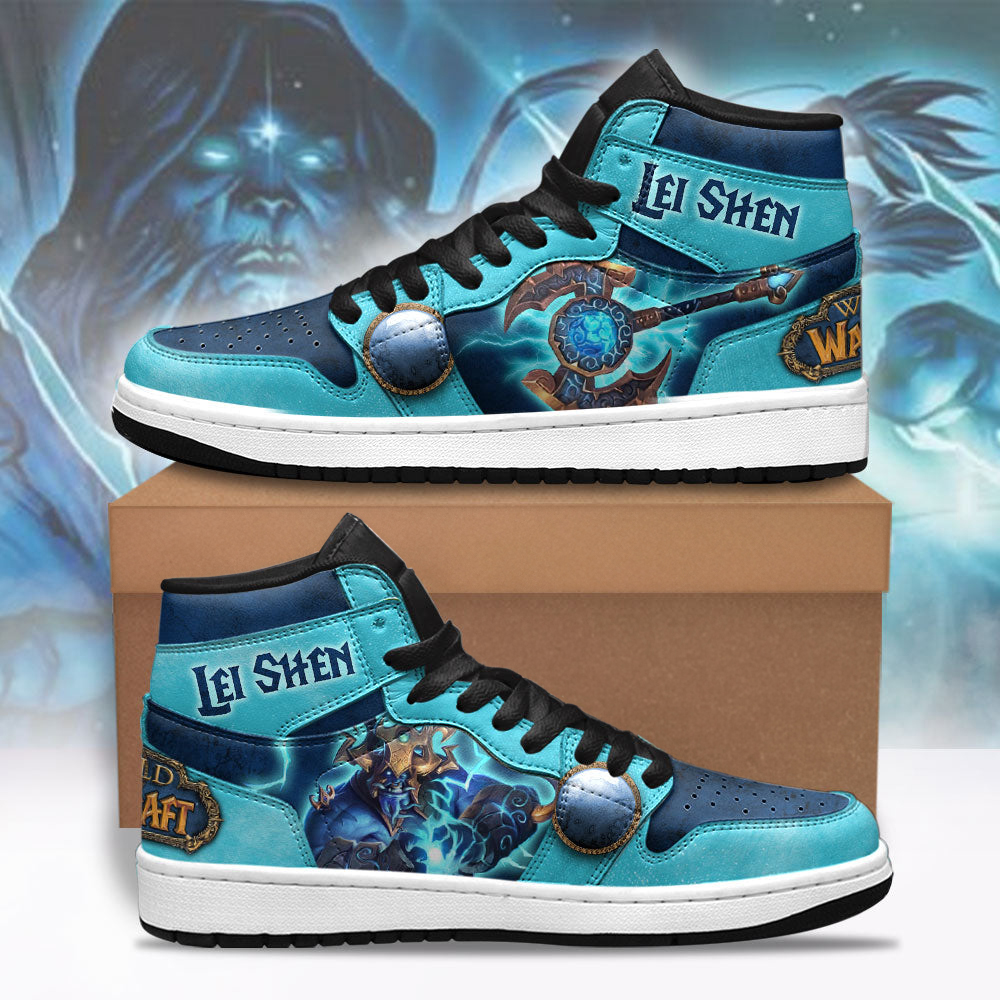 Lei Shen World of Warcraft Shoes Custom For Fans Lei Shen World of Warcraft Shoes Custom For Fans