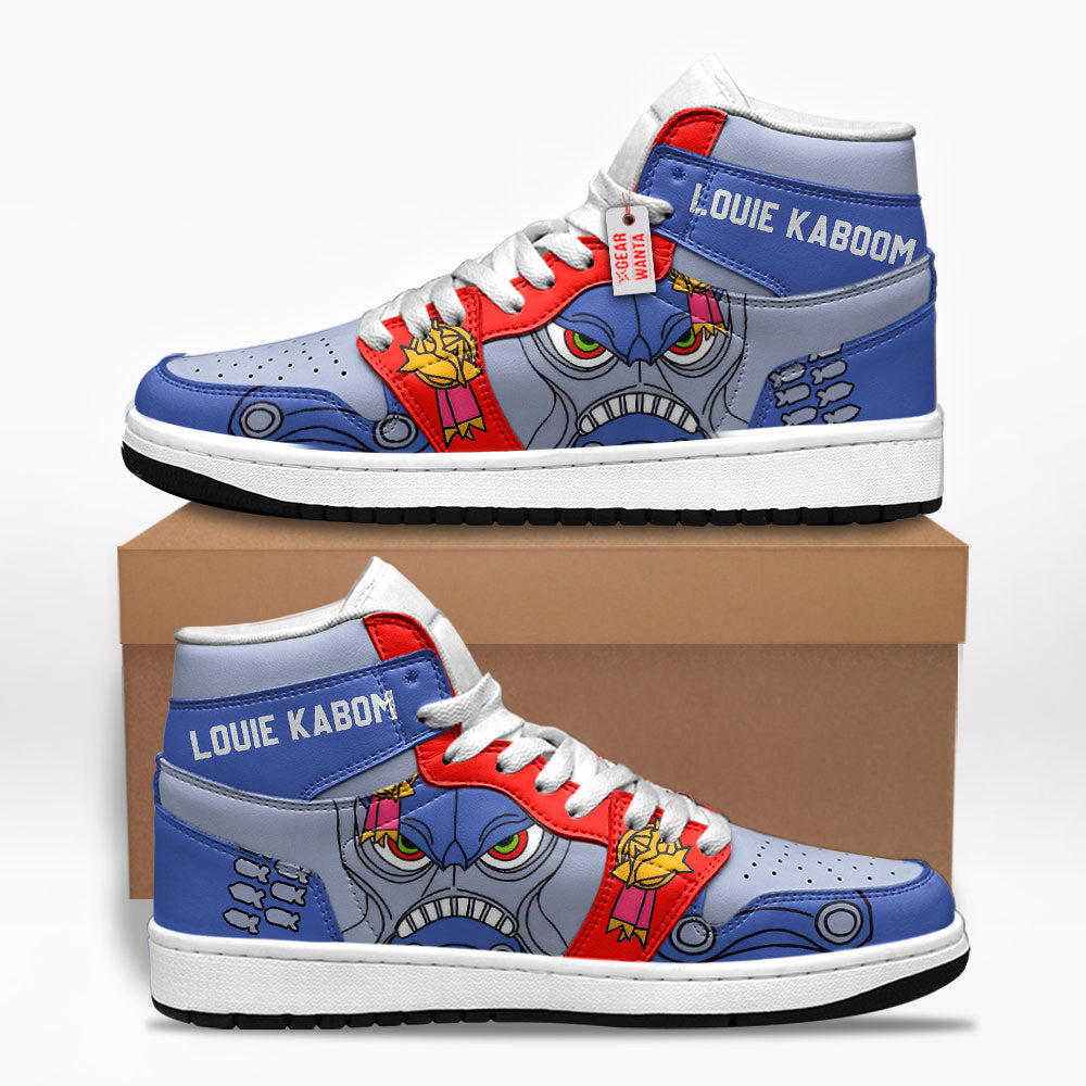 Louie Kaboom Mighty Morphin Shoes Custom Sneakers Louie Kaboom Mighty Morphin Shoes Custom Sneakers