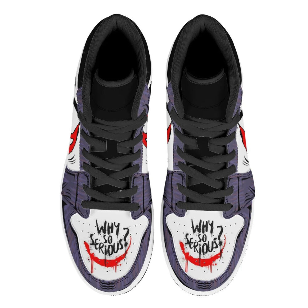 Joker Smile Sneakers Custom Why So Serious