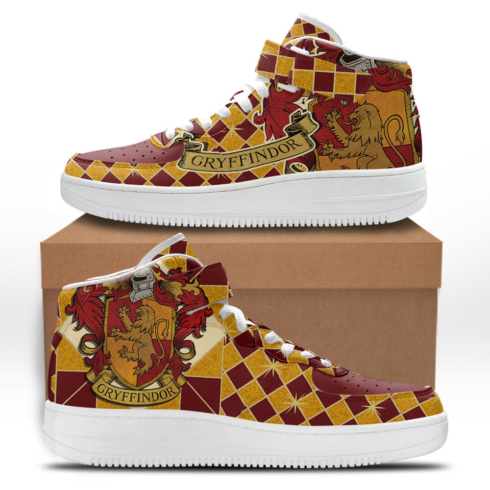 Gryffindor Mid Shoes Custom Harry Potter Sneakers Fans