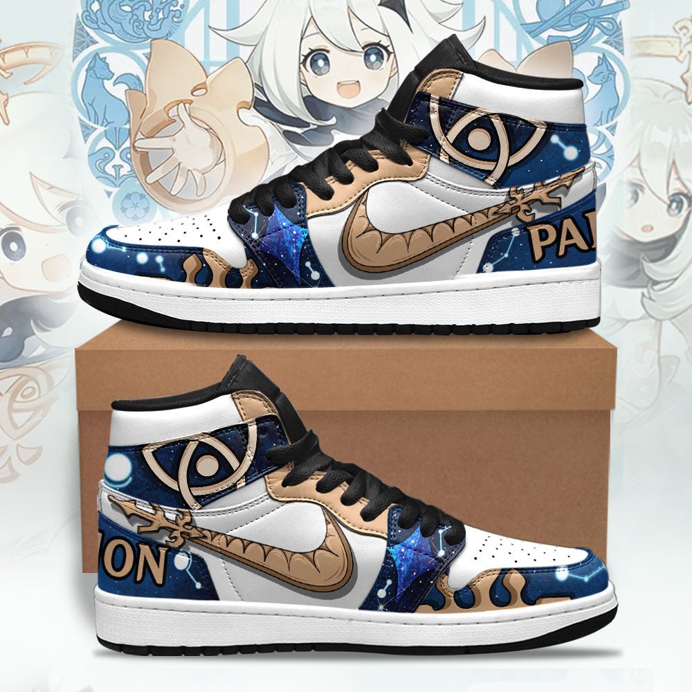 Paimon Genshin Sneakers Custom For Gamer Paimon Genshin Sneakers Custom For Gamer