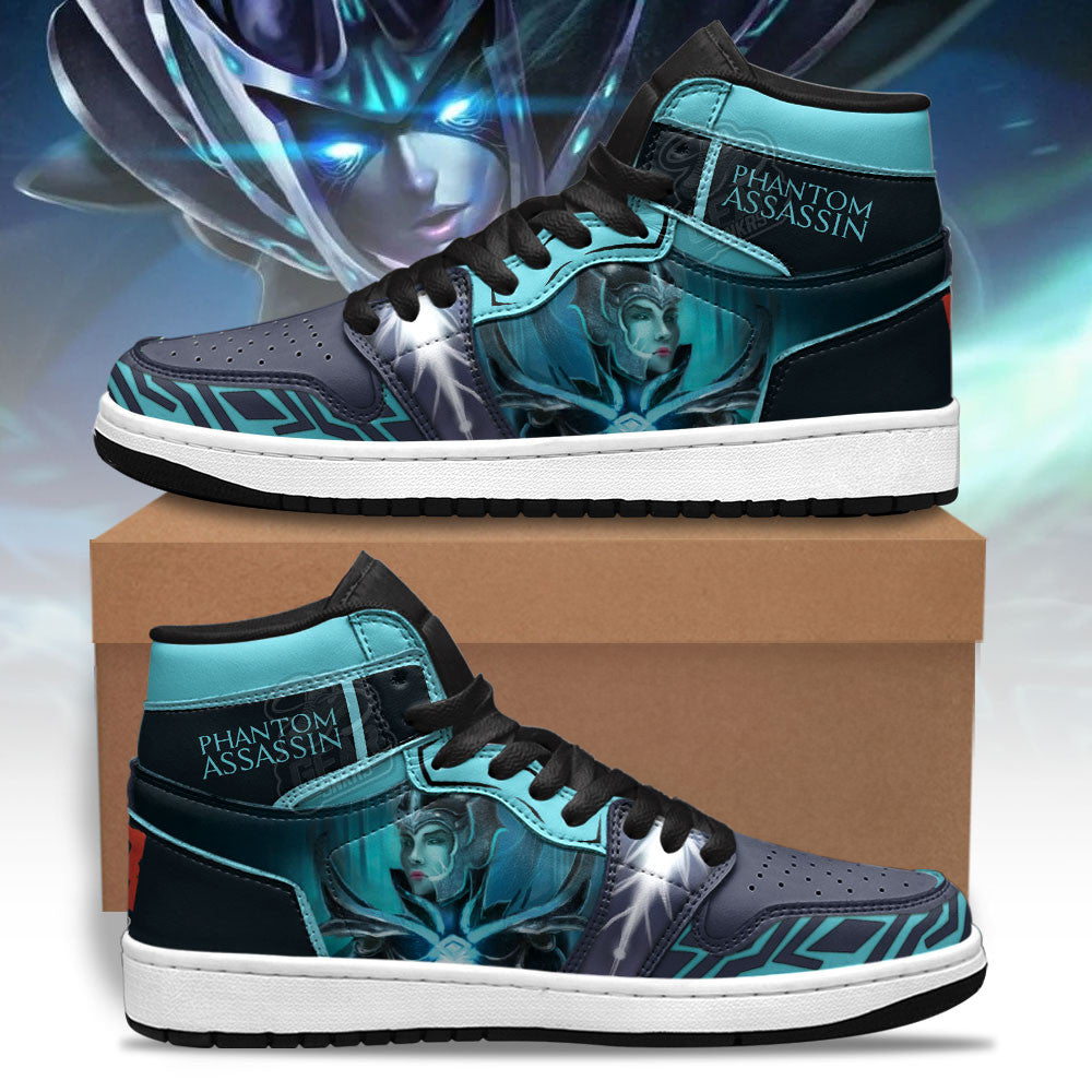 Phantom Assassin Dota 2 Shoes Custom Gifts Idea For Fans Phantom Assassin Dota 2 Shoes Custom Gifts Idea For Fans