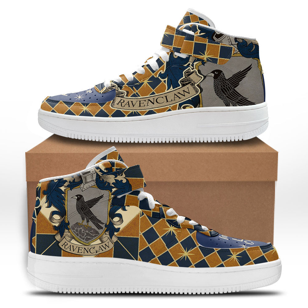 Ravenclaw Mid Shoes Custom Harry Potter Sneakers Fans Ravenclaw Mid Shoes Custom Harry Potter Sneakers Fans