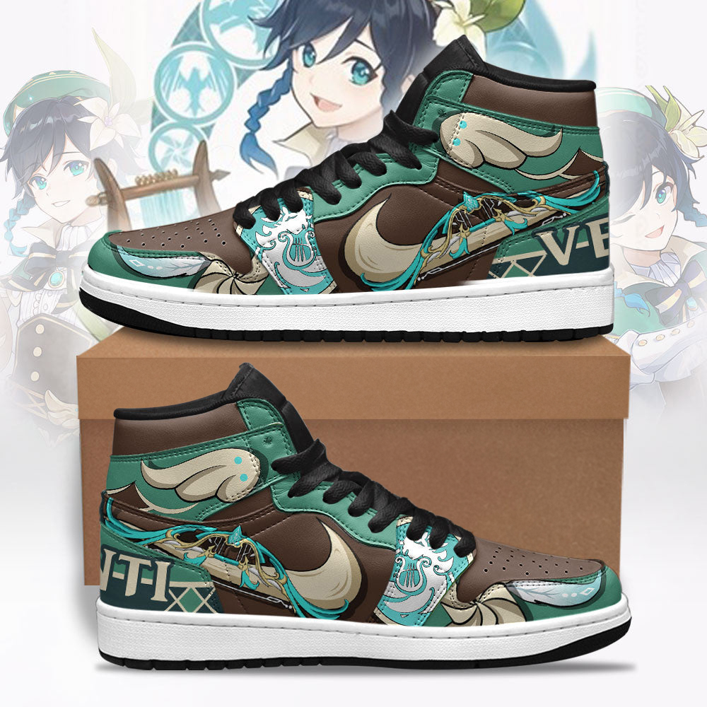 Venti Sw Genshin Shoes Custom For Fans Sneakers