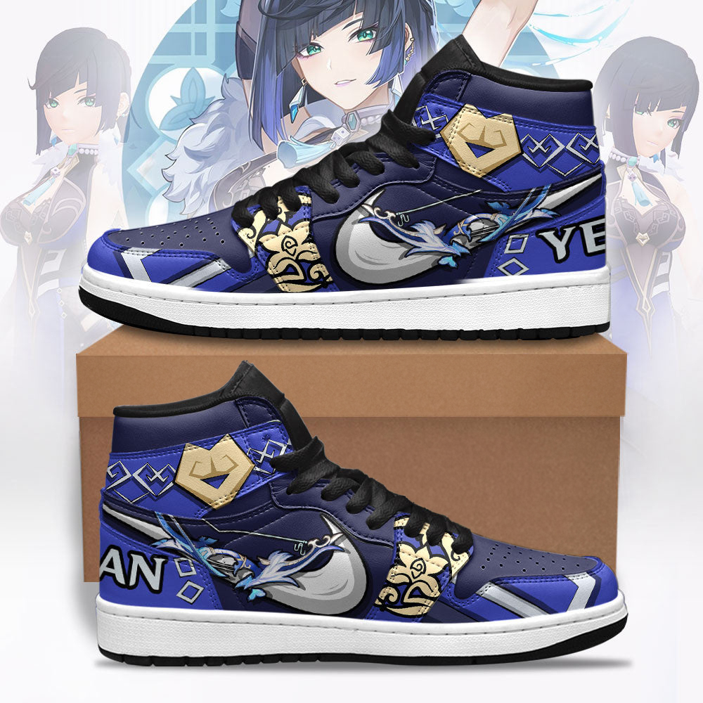 Yelan Sw Genshin Shoes Custom For Fans Sneakers Yelan Sw Genshin Shoes Custom For Fans Sneakers