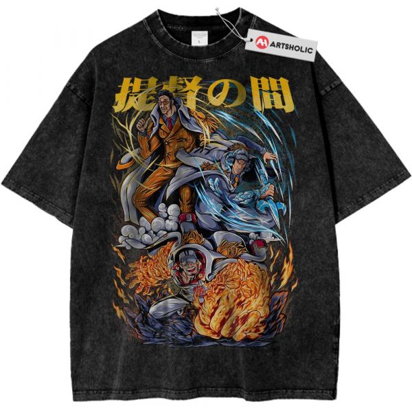 Admiral One Piece Shirt, Anime Shirt, Vintage Tee Admiral One Piece Shirt, Anime Shirt, Vintage Tee