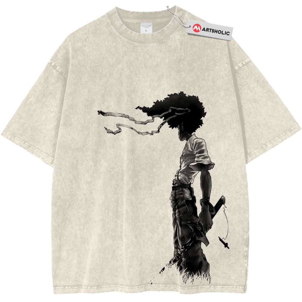 Afro Samurai Shirt, Anime Shirt, Vintage Tee