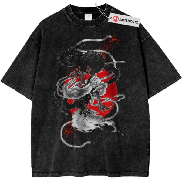 Afro Samurai Shirt, Anime Shirt, Vintage Tee Afro Samurai Shirt, Anime Shirt, Vintage Tee