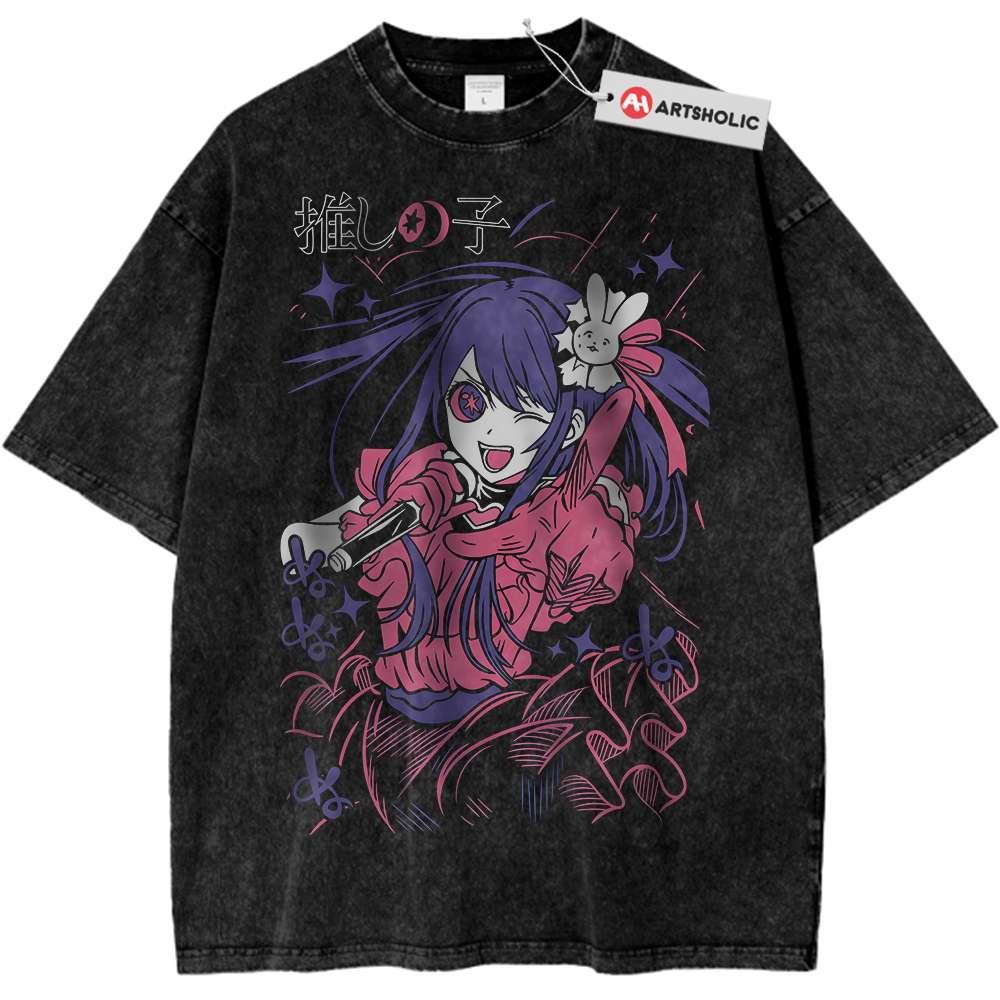 Ai Hoshino Shirt, Oshi no Ko Shirt, Anime Shirt, Vintage T-Shirt