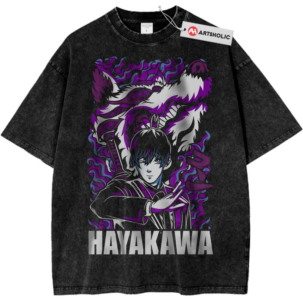 Aki Hayakawa Shirt, Chainsaw Man Shirt, Anime Shirt, Vintage Tee