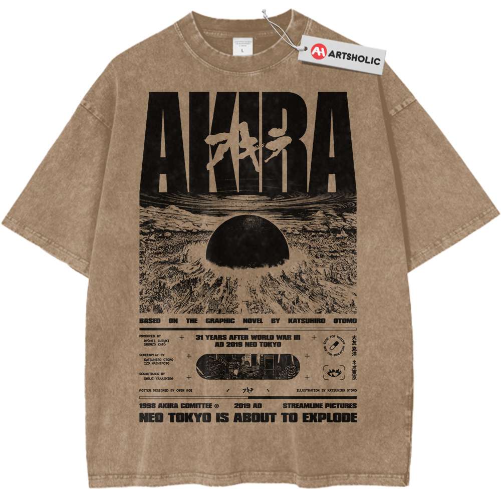 Akira Shirt, Anime Shirt, Vintage T-Shirt