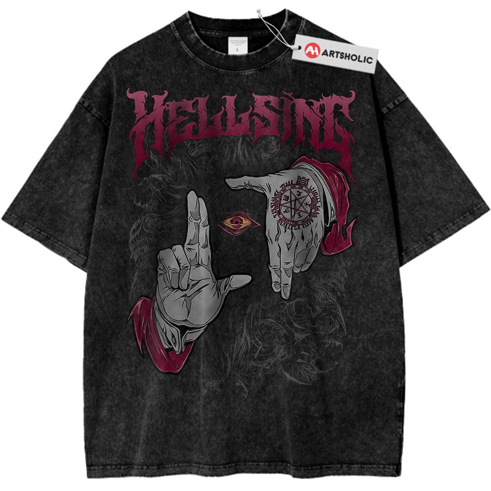 Alucard Shirt, Hellsing Shirt, Anime Shirt, Vintage Tee