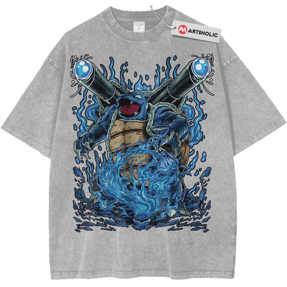 Blastoise Shirt, Pokemon Shirt, Anime Shirt, Vintage T-Shirt Blastoise Shirt, Pokemon Shirt, Anime Shirt, Vintage T-Shirt