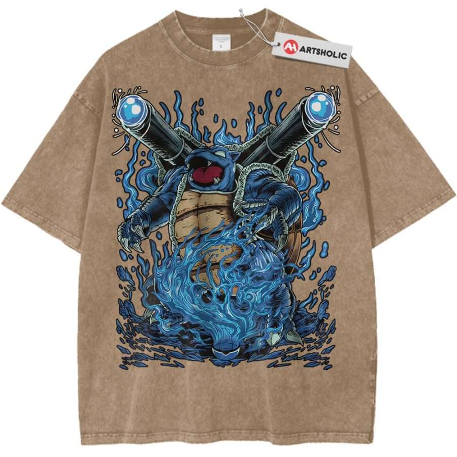 Blastoise Shirt, Pokemon Shirt, Anime Shirt, Vintage T-Shirt Blastoise Shirt, Pokemon Shirt, Anime Shirt, Vintage T-Shirt
