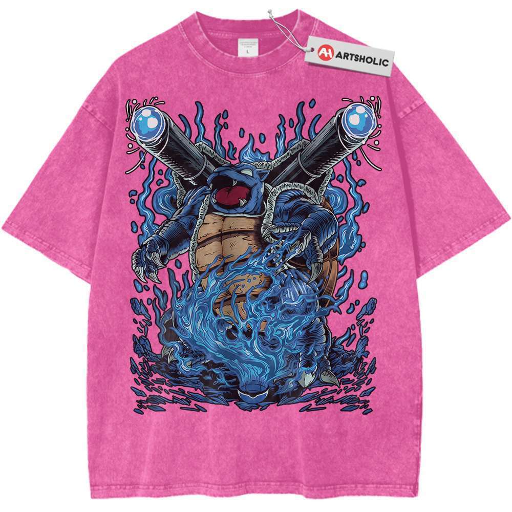 Blastoise Shirt, Pokemon Shirt, Anime Shirt, Vintage T-Shirt Blastoise Shirt, Pokemon Shirt, Anime Shirt, Vintage T-Shirt