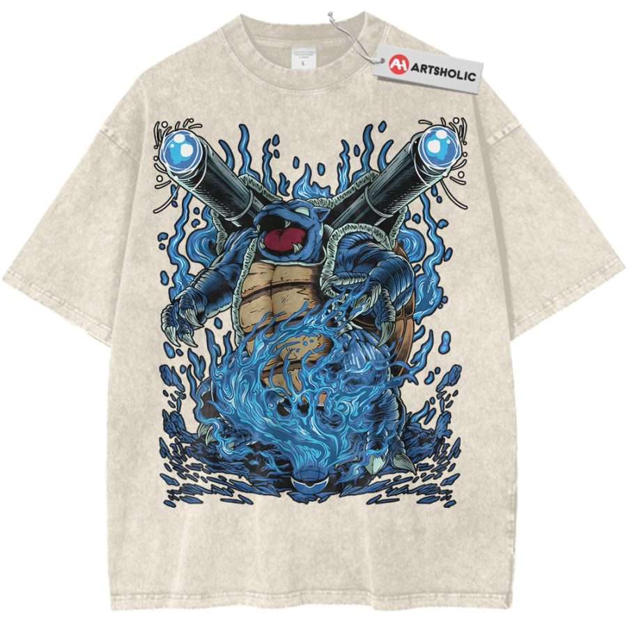 Blastoise Shirt, Pokemon Shirt, Anime Shirt, Vintage T-Shirt Blastoise Shirt, Pokemon Shirt, Anime Shirt, Vintage T-Shirt
