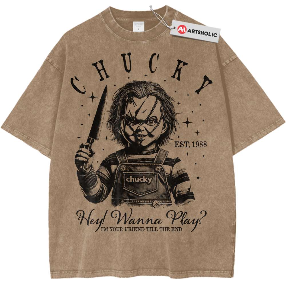 Chucky Shirt, Child’s Play Shirt, Halloween Shirt, Horror Shirt, Vintage T-Shirt