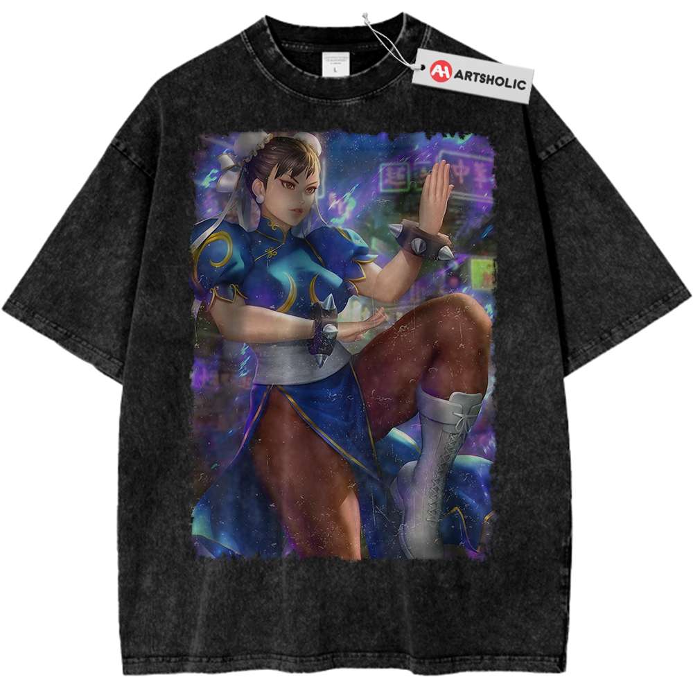 Chun-Li Shirt, Street Fighter Shirt, Game Shirt, Vintage Tee