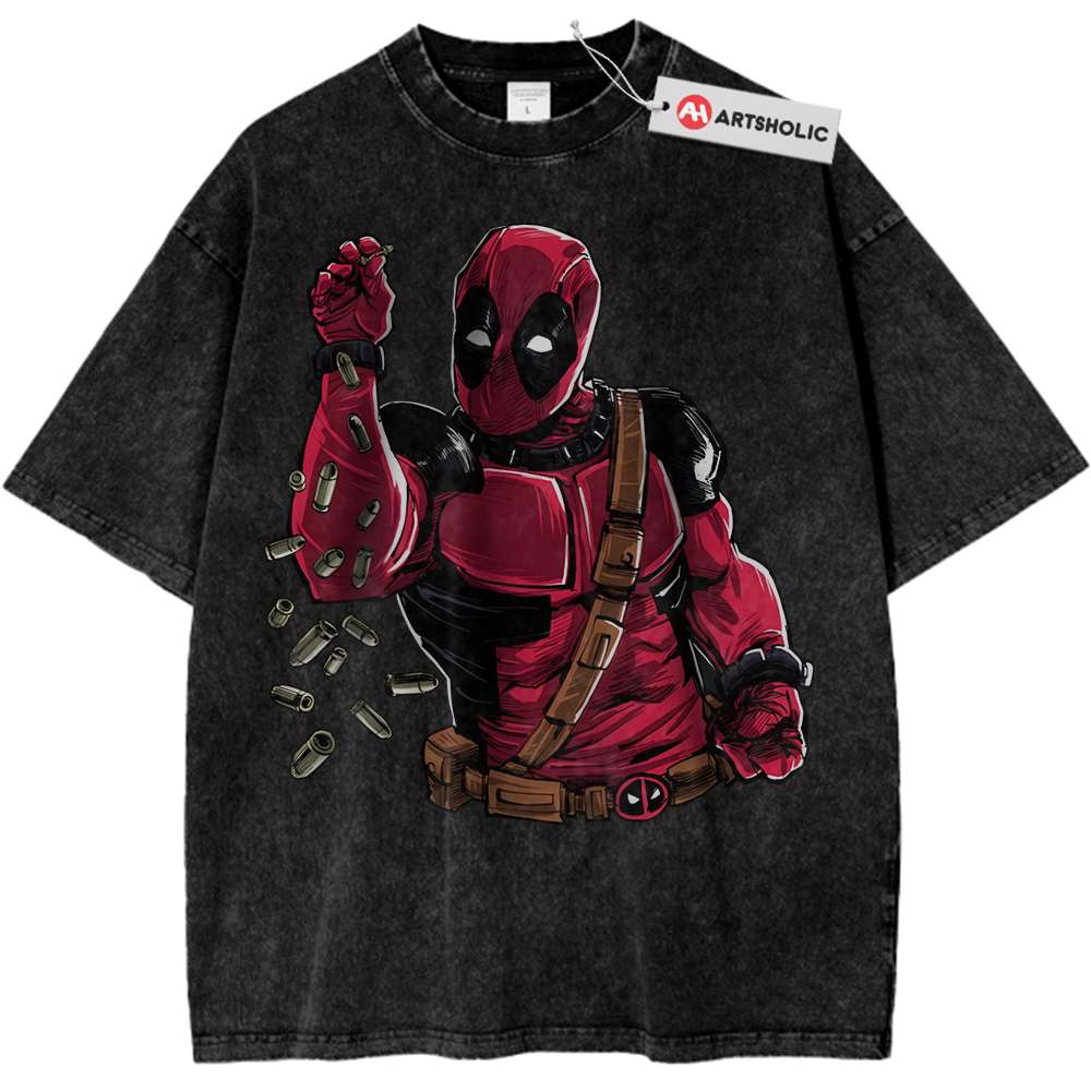 Deadpool Shirt, Marvel Comics Shirt, Vintage T-Shirt