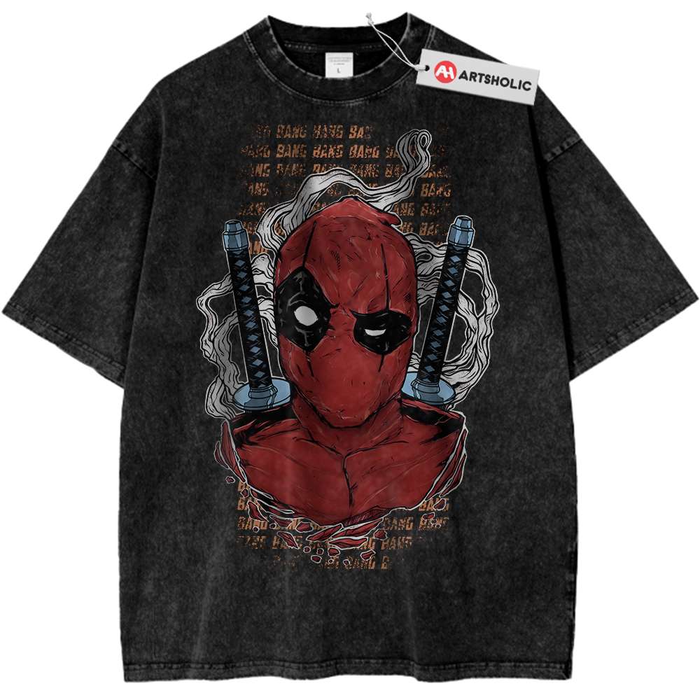 Deadpool Shirt, Marvel Comics Shirt, Vintage T-Shirt