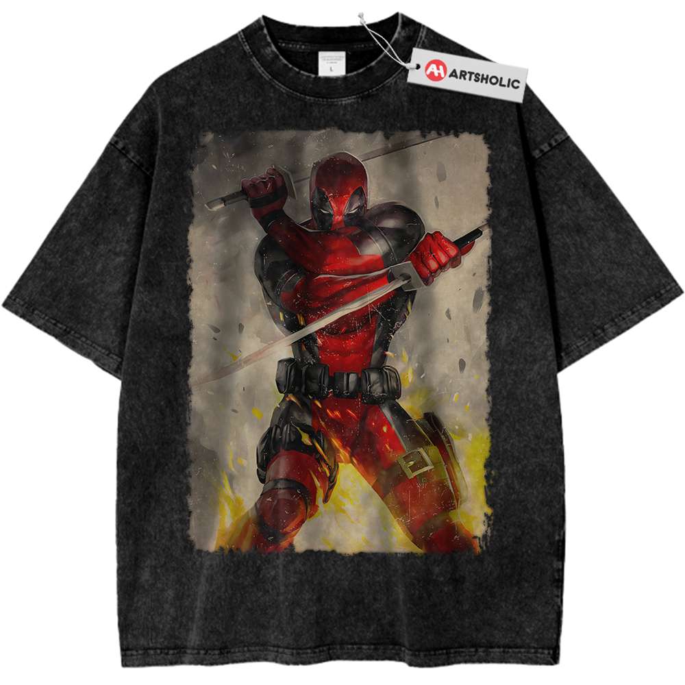 Deadpool Shirt, Marvel Comics Shirt, Vintage Tee