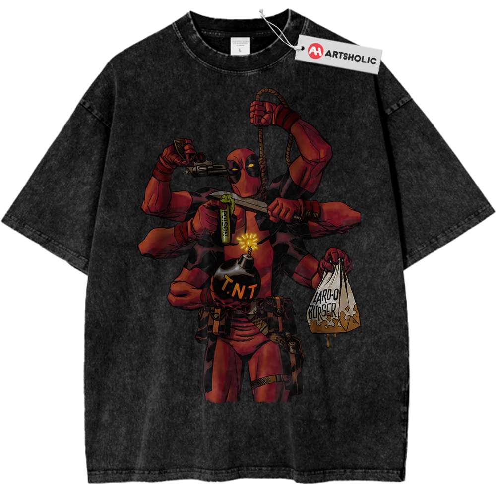 Deadpool Shirt, Marvel Comics Shirt, Vintage Tee