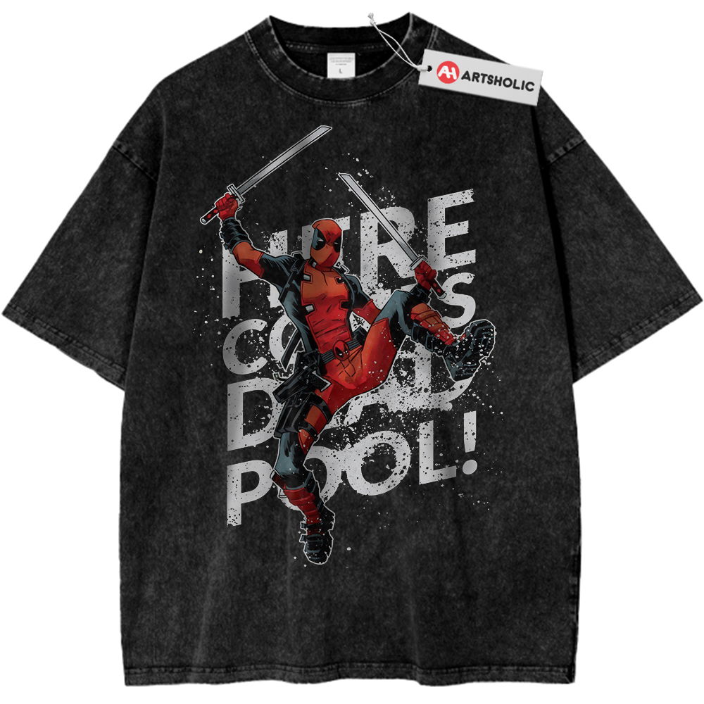 Deadpool Shirt, Marvel Comics Shirt, Vintage Tee