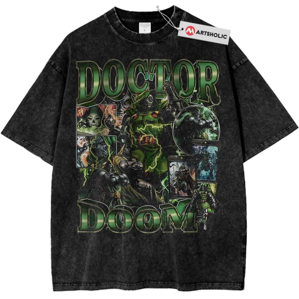 Doctor Doom Shirt, Marvel Comics Shirt, Vintage Tee