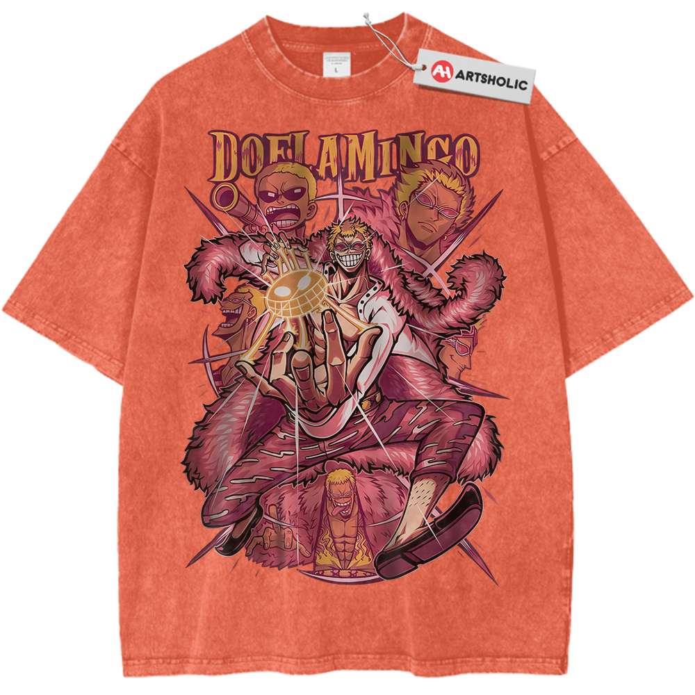 Donquixote Doflamingo Shirt, One Piece Shirt, Anime Shirt, Vintage Tee