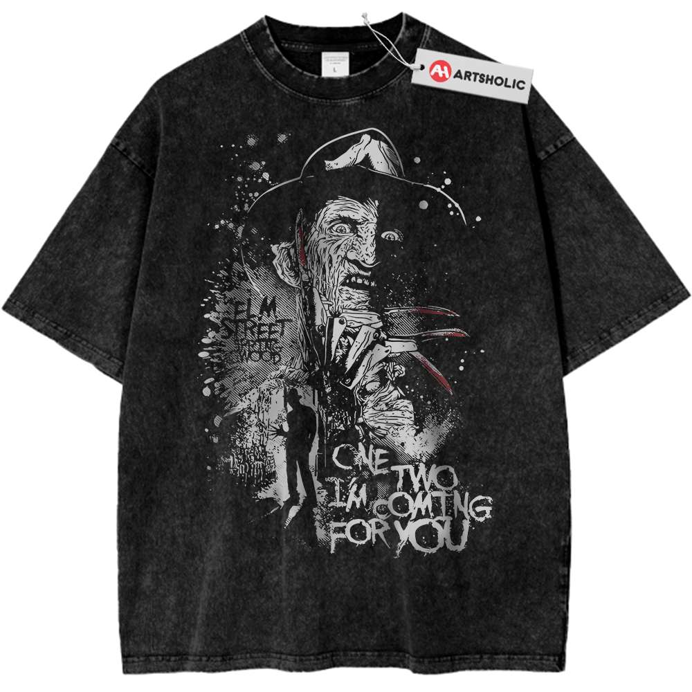 Freddy Krueger Shirt, A Nightmare on Elm Street Shirt, Halloween Shirt, Horror Shirt, Vintage T-Shirt